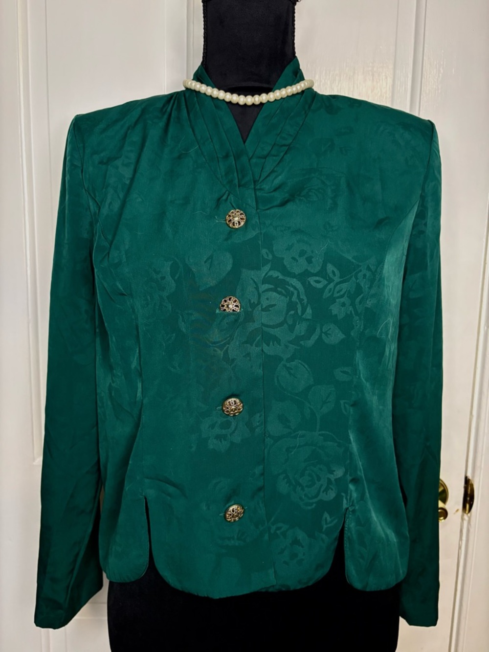 Vintage Miss Dorby Green Jacket